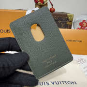 Uubags Louis Vuitton M27087 Magnetic Card Holder Khaki 6.5x0.5x9.5cm - 2