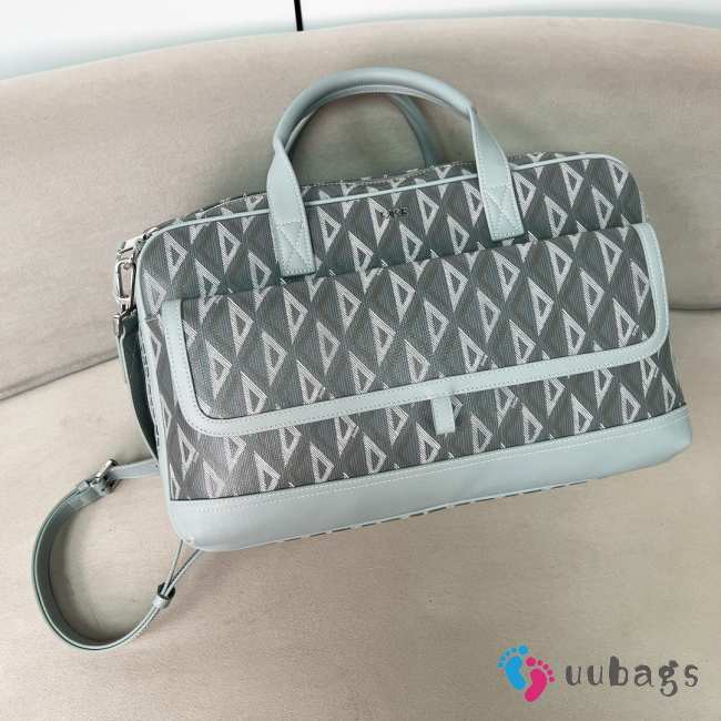 Uubags Dior Hit The Road Pet Carrier Bag In Grey 40x25x20cm - 1