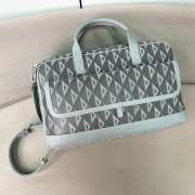 Uubags Dior Hit The Road Pet Carrier Bag In Grey 40x25x20cm - 1