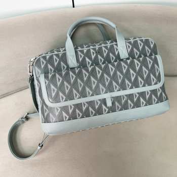Uubags Dior Hit The Road Pet Carrier Bag In Grey 40x25x20cm