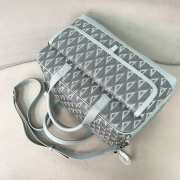 Uubags Dior Hit The Road Pet Carrier Bag In Grey 40x25x20cm - 6
