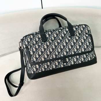 Uubags Dior Hit The Road Pet Carrier Bag In Black 40x25x20cm
