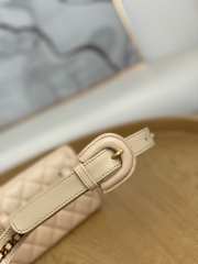 Uubags Chanel Quilted Leather Waist Belt Bag In Beige 18x3.5x12cm - 4