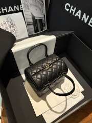 Uubags Chanel 26P Collection Box Bag In Black 16.5x15.5x11.5cm - 4