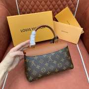 Uubags Louis Vuitton M28288 Madeleine BB Bag Monogram Cognac Brown 24.5x16x8cm - 6