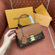 Uubags Louis Vuitton M28288 Madeleine BB Bag Monogram Cognac Brown 24.5x16x8cm - 5