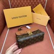 Uubags Louis Vuitton M28288 Madeleine BB Bag Monogram Cognac Brown 24.5x16x8cm - 2