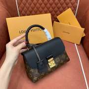 Uubags Louis Vuitton M28288 Madeleine BB Bag Monogram Black 24.5x16x8cm - 2