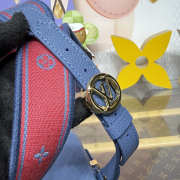 Uubags Louis Vuitton Pont 9 Soft PM Blue Bag 21x15x6.5cm - 3