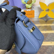 Uubags Louis Vuitton Pont 9 Soft PM Blue Bag 21x15x6.5cm - 2