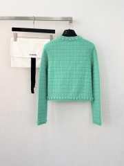 Uubags Chanel Jacket cashmere in light green - 4