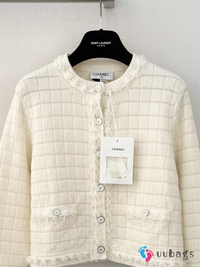 Uubags Chanel Jacket cashmere in light beige - 1