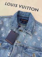 Uubags Louis Vuitton 1AIQYM Ski Sequin Signature Denim Jacket - 4
