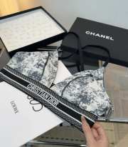 Uubags Dior Bikini Black White - 3