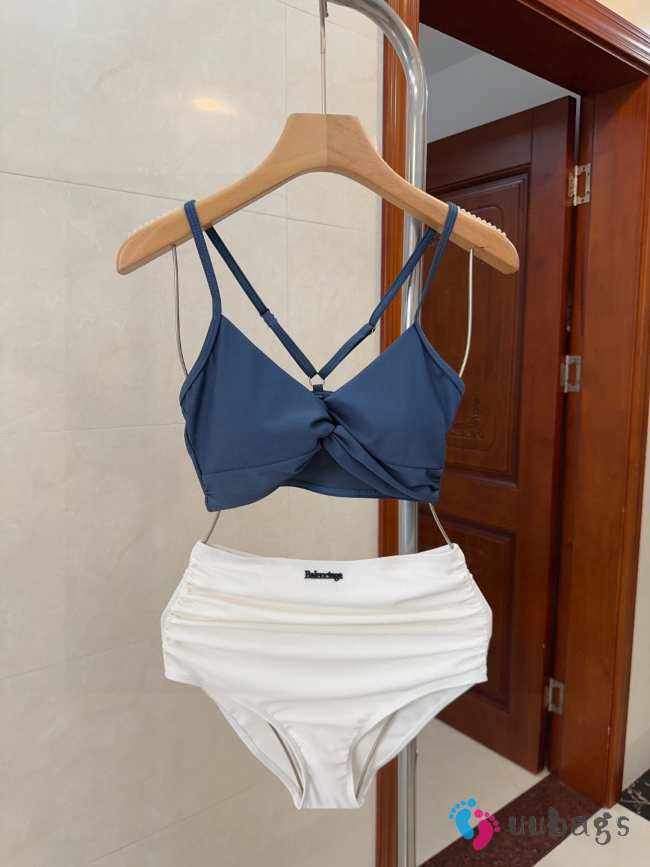 Uubags Balenciaga Bikini In Blue White - 1