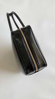Uubags Miu Miu large Beau bag in black patent leather 35x22x12cm - 5