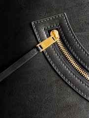 Uubags Celine Flat Luggage In Black Glossy Calfskin 44.5x31.5x0.5cm - 3