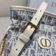 Uubags Dior 30 Montaigne Mini Bucket Bag with Drawstring 16x18.5x13cm - 3