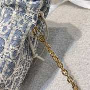 Uubags Dior 30 Montaigne Mini Bucket Bag with Drawstring 16x18.5x13cm - 6