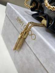 Uubags Jimmy Choo Bon Bon Black Mirror Fabric Mini Bag with Metal Handle 14x15x9.5cm - 3