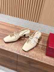 Uubags Gucci slingback pump in light beige patent leather 4.5cm - 3