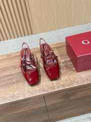 Uubags Gucci slingback pump in red patent leather 4.5cm - 1