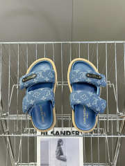 Uubags Louis Vuitton 1AJN80 Pool Pillow Comfort Mule In Blue Denim  - 2