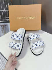 Uubags Louis Vuitton 1AHMKK Pool Pillow Comfort Mule Blue - 6