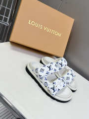 Uubags Louis Vuitton 1AHMKK Pool Pillow Comfort Mule Blue - 5