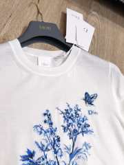 Uubags Dior Short-Sleeved Embroidered Sweater  - 4