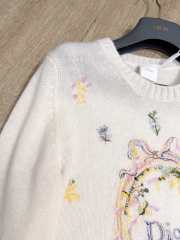 Uubags Dior Long-Sleeved Embroidered Sweater - 6