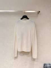 Uubags Dior Long-Sleeved Embroidered Sweater - 3