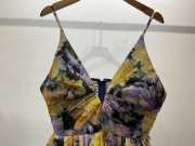 Uubags Zimmermann Luna V Neck Mini Dress - 5