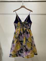 Uubags Zimmermann Luna V Neck Mini Dress - 3