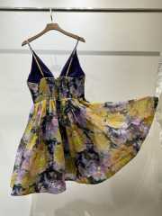 Uubags Zimmermann Luna V Neck Mini Dress - 2