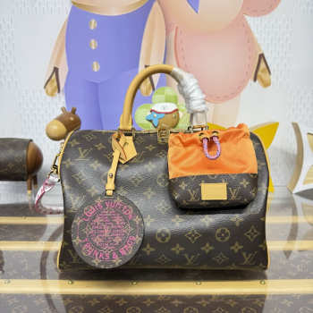 Uubags Louis Vuitton M27512 Speedy Soft Bag Monogram 30x21x17cm