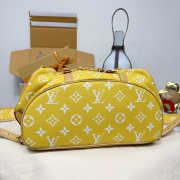 Uubags Louis Vuitton Christopher PM Backpack in Yellow Monogram Canvas 38x44x12.5cm - 6