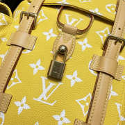 Uubags Louis Vuitton Christopher PM Backpack in Yellow Monogram Canvas 38x44x12.5cm - 2