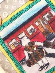 Uubags Louis Vuitton M15128 Travels With Grace Coddington Carry It Bag Meowgram 37x37x2cm - 4