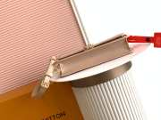 Uubags Louis Vuitton M14581 LV Bloom bag in sand calfskin leather 20x11.5x4cm - 4