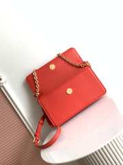 Uubags Louis Vuitton M14581 LV Bloom bag in red calfskin leather 20x11.5x4cm - 2