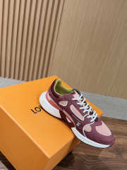 Uubags Louis Vuitton 1AIVRA LV Olympia Sneakers In Bordeaux Red - 5