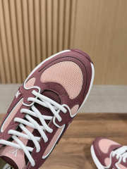 Uubags Louis Vuitton 1AIVRA LV Olympia Sneakers In Bordeaux Red - 4