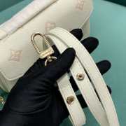 Uubags Louis Vuitton M27575 Pochette Métis East West Bag In Milky white/Peach 21.5x6x13.5cm - 6