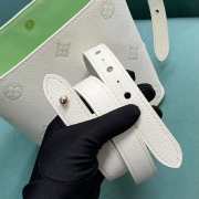 Uubags Louis Vuitton M27570 All In BB Bag Milky White Jade Green 16x18x12cm - 5