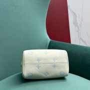 Uubags Louis Vuitton M28314 Speedy Bandoulière 20 Bag Milky White Blue 20.5x13.5x12cm - 5