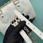 Uubags Louis Vuitton M28314 Speedy Bandoulière 20 Bag Milky White Blue 20.5x13.5x12cm - 3