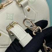 Uubags Louis Vuitton M27572 Speedy Bandoulière 20 Bag Milky White/Green 20.5x13.5x12cm - 5