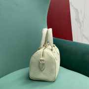 Uubags Louis Vuitton M27572 Speedy Bandoulière 20 Bag Milky White/Green 20.5x13.5x12cm - 4