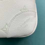 Uubags Louis Vuitton M27571 Boulogne PM Bag Milky white/Green 26x16x9.5cm - 6